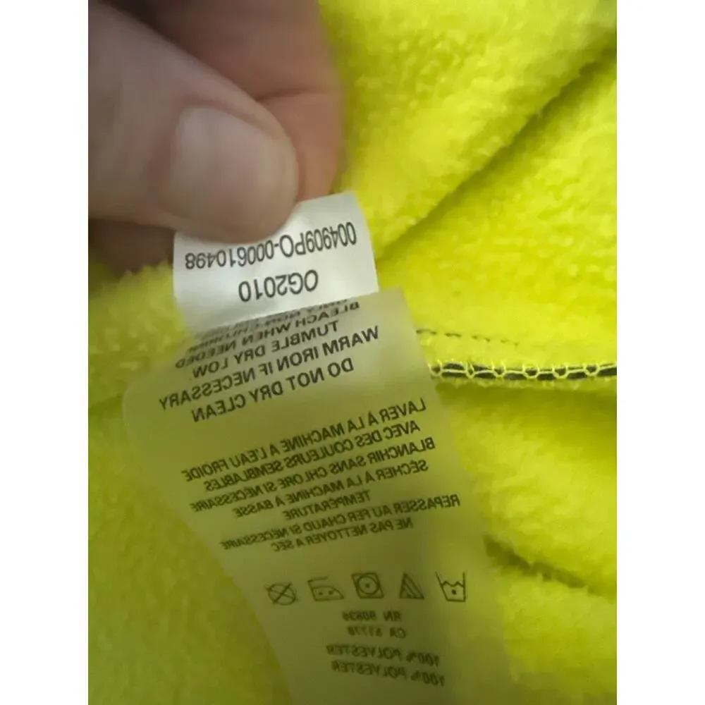 OGIO® Torque II Pullover Sz XL 1/2 zip Men's Diesel Grey/Nitro Yellow Jacket